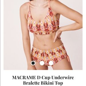 La vie En Rose swim top XXL d-cup new with tags